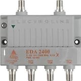 Electroline EDA-2400 4-Port Cable TV HDTV Signal Booster/Amplifier (Retail Package with 5-Year Warranty)