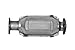 Pacesetter 326160 Raw Steel Direct Fit Catalytic Converter (Non C.A.R.B. Compliant)