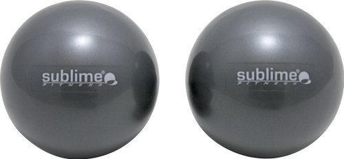 Sublime 2lb Toning Ball and Pilates Ball (2 Piece Set)
