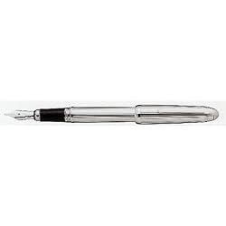 Cartier Limited Edition Louis Cartier Platinum Plated Gordon Fountain Pen