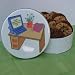 Chip-N-Dough Cookie AP-DESK16-W Administrative Professionals Day Cookie Tin 1.5lb