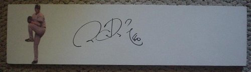 Chien-ming Wang Autographed New York Yankees Photo Pitching Rubber, Proof