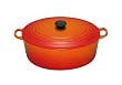 Le Creuset Cast Iron Oval Casserole, Volcanic, 27 cm