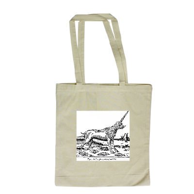 FOLKLORE/UNICORNS - Long Handled Shopping Bag - Shopping Bag