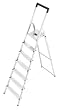 Hailo L40 150 kg Capacity Aluminium Stepladder (7 Steps)