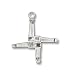 St. Brigid Cross Sterling Silver Medal with 18" Sterling Chain Patron Saint of Infants & Ireland