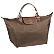 Longchamp Le Pliage Medium Folding Handbag, Taupe