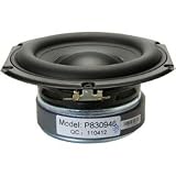 Peerless 830946 6-1/2 Paper Cone Woofer Speaker 4 Ohm