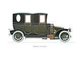 1910 Renault Art Poster Print, 16x13