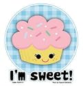 The Kreemy Snack Kids - I'm Sweet Cupcake - Sticker / Decal