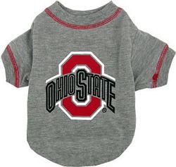 NCAA Ohio State University Pet T-Shirt, X-Small