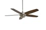 Minka-Aire Fan F513-BN 52" New Era Traditional Energy Star Brushed Nickel Ceiling Fan w/ Remote