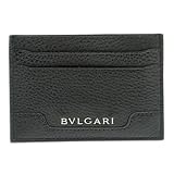 BVLGARI（ブルガリ） ブルガリ URBAN アーバン 名刺入れ カードケース カーフ ブラック 33404 GRAIN/BLK 定期入れ・パスケース・カードケース ブラック 金具 シルバー(bwbv00372u) ブルガリ パスケース