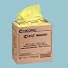 Chix Masslinn Dust Cloth, 24"x24", Yellow, 50/Bag, 2 Bags/Carton CHI0911