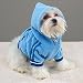 Pet Supplies : BLUE - MEDIUM - Sporty Fleece Pullover - DOGGY SPORTS SWEATSHIRT