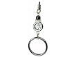METAL LOOP WITH STAR CELL PHONE CHARM - RETAIL PACKAGING