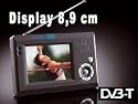 Portally-TV Tragbarer 8,9 cm DVB-T-Fernseher +UKW-Radio