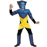  : X-Men Beast Deluxe Muscle Child Costume (Small)