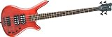 Warwick Corvette $$ Double Buck 4-String Bass, Burgundy Red