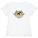 T-Shirt Womens White " Soft Coated Wheaten Terrier LET SLEEPING DOGS LIE " Dogs