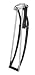 Nirve Spring Action Threaded Cruiser Bike Fork (Black, 1 1/8-Inch Threaded)