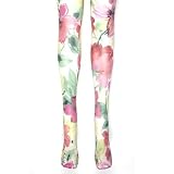 Wild Rose Patterned Tights||RF10F