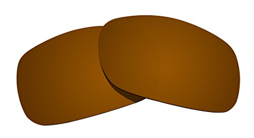 Littlebird4 Replacement Sunglasses Lenses Compatible with Oakley Twoface, Polarized with UV Protection-Brown