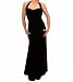 Blue Banana Black Elegant Full Length Evening Dress
