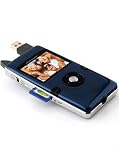 Coby Snapp HD Camcorder with 2-inch LCD Electronic Viewfinder and 720p HD Resolution Navy