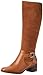 AK Anne Klein Women's Joettaw Suede Wide Calf Riding Boot