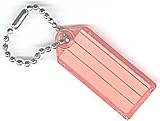 Key Tag w/Ball Chain 10100-70 Red 100/box