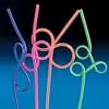 36 Crazy Loop Straws -value pack - assorted color