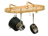 Review Enclume Design Products, Inc.  / Enclume PR12-CP Premier Copper Low Ceiling Oval Pot Rack with Grid 37-in.