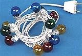 Dollhouse Miniature 12V Stringed Christmas Ornament Lights