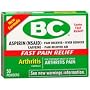 BC Arthritis Pain Relief 50 Powder Packets