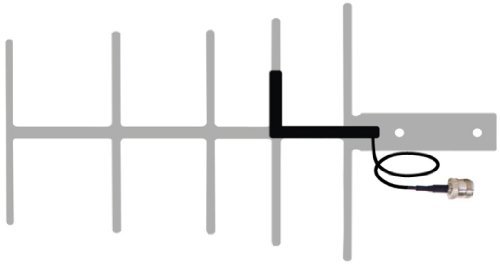 Wilson Electronics 800-900 MHz PCS Stamped Yagi Antenna with N Female Connector