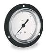 Industrial Grade 4UA57 Panel Gauge, Front Flange, 2 1/2 In, 30 Psi