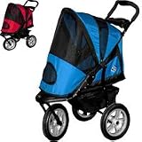 Pet Gear Gen2 AT3 All Terrain Pet Stroller & Weather Cover blue sky-color weather cover (stroller sold separtely)