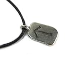 Tyr Rune for Victory and Success, Pewter Pendant from the Ancient Runes Collection
