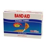 J & J BANDAID BRAND FLEXIBLE ADHESIVE BANDAGES 3/4'' X 3'' 100/BOX