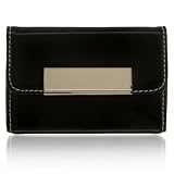 Aeropen Card Case ( Black Leatherette with White Stitching ) Model No. CC - 30 - B001JB8XM6
