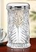 5.25" High x 3" Diamter Portico Crystal Sugar Jar