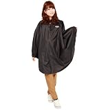 (アウトドア)OUTDOOR レインポンチョ 060021  ブラック L