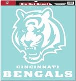 Cincinnati Bengals 18"x18" Die Cut Decal officially licensed placed on surfaces self-adhesive