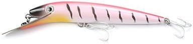 Usy Mizugiwa Big Game Trolling Fishing Lure Deep Dive Bait Pike Lure Stainless Steel Lip 20cm 50g Color Pink