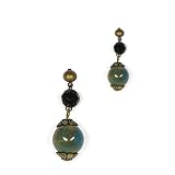 IRINA Ohrstecker Antikgold Glas+Keramik+Metall 265860