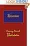 Thoreau's Excursions with a biographical 'sketch' by Ralph Waldo Emerson (Hard Cover with Dust Jacket)