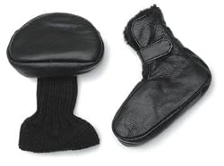 Leather Blade Putter Cover Black
