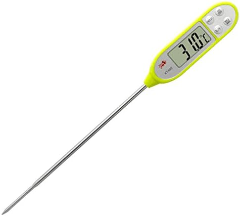 Latest Cooking Thermometers,Digital Stainless Cooking Thermometer with Instant Read, Anti-Corrosion, Best for Food, Meat, Grill, BBQ, Milk, and Bath Water, Anti-Corrosion, Battery Included