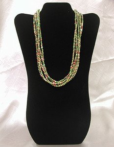 NEW Black Velvet Necklace Jewelry Display Easel 14